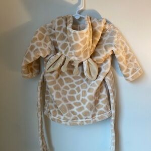 Hudson Baby Giraffe Robe Size 0-9 Months